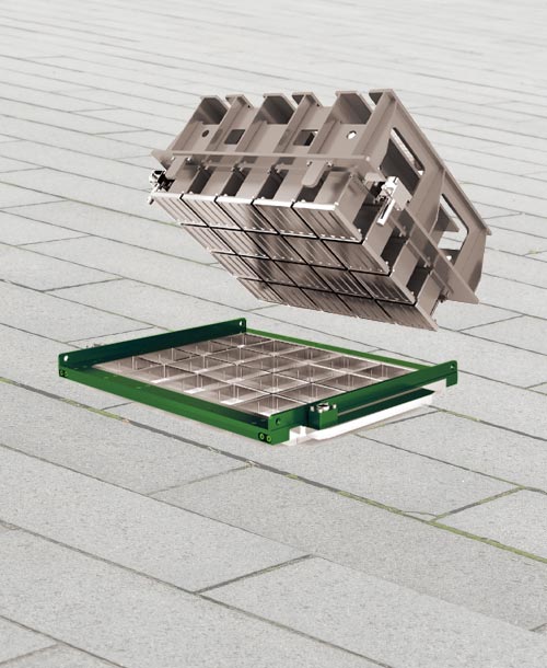 Cement Concrete Brick Mold
