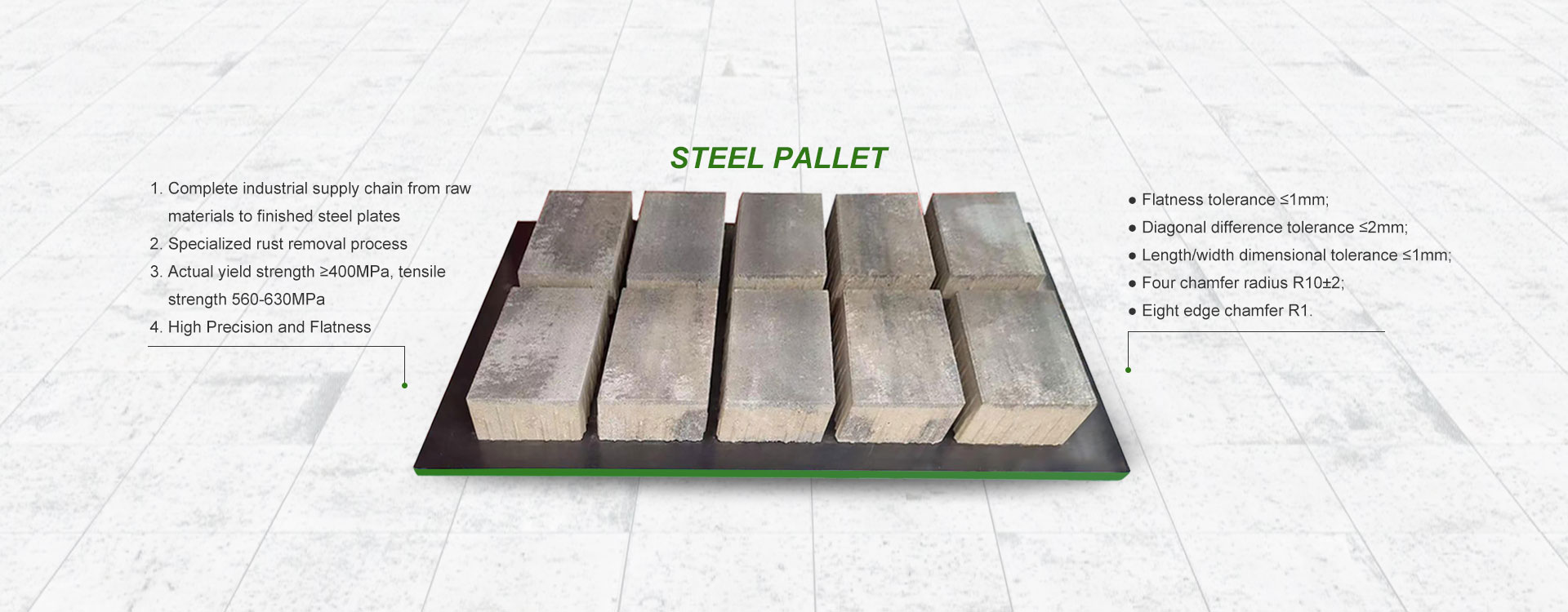 China Cement Brick Pallet ပေးသွင်းသူ