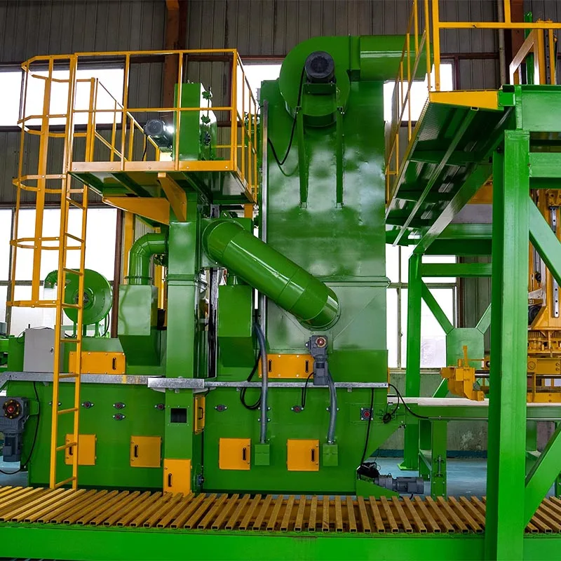 Cement Concrete Brick Shot Blasting Surface Treatment စက်