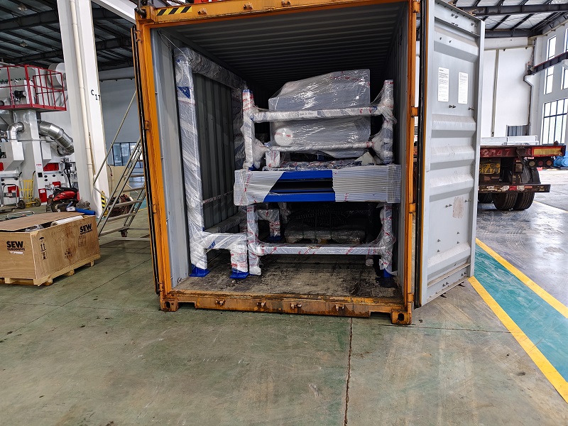 Automated Shot Blasting Line Exported to Middle East
